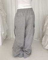 Pure rivet cargo pants