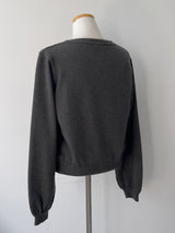 Ritz Balloon Fit Round Knit Cardigan