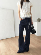 Stay blue bootcut denim