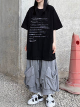 text tenta oversized t-shirt