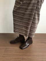 Ribbed Fine Wool Socks (4color)