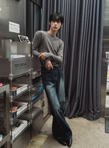 Kani Muscle Fit Rib Slim Tee