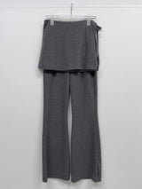 [FW] Pierre Ribbed Wrap Bootcut Pants