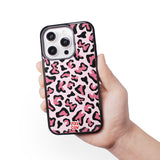 【MADE】 PKCW leopard phonecase (pink)