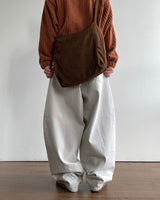 Gent Double Knee Curved Pants