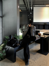ウェイン ヴィンテージ クラック レザー ジップアップ ジャケット