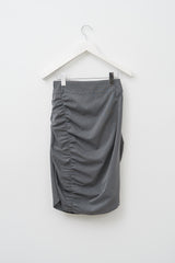 (W) Lili Shirring Skirt (2color)
