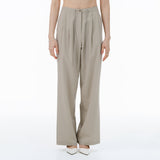 Soil stripe pants (beige)
