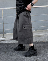 Aver Eyelet Cargo Bermuda Pants