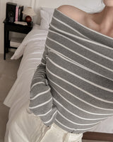 Doka off-shoulder T-shirt