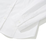 KIRSH プレーンスリムフィットシャツ [WHITE]