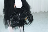 Shirring Buckle 2Way mini Shoulder Bag