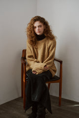 Corduroy skirt (Black)