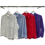 check crop shirts