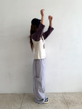 サイド ポケット コットン パンツ
