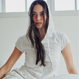 フーディーストリングシャツ (WHITE)