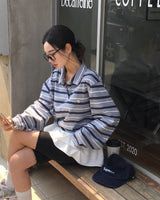 [MADE] ポポ、ストライプTシャツ