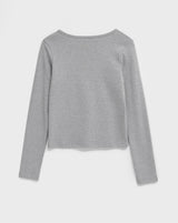 【B-BASIC】スタンダードVネック長袖Tシャツ