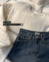 【MADE】Basic fleece man-to-man