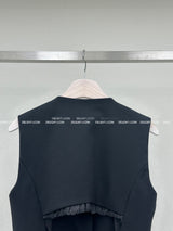 バックレスベストジャケット