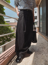 ゴッドツーピンタックツーウェイチノパンツ