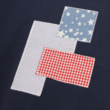 PARAGRAPH パッチワークTシャツ