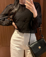 Rang Tencel blouse & bustier set