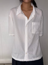 Overshy Waffle Short Sleeve Shirt 5color