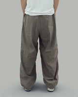 Hao Balloon Cotton Pants (Gray)