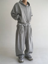 curved bonded pants(2colors)