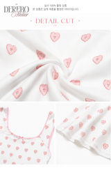 Keyring Love Heart Bustier Flare Dress