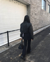 フラワースカートパンツ