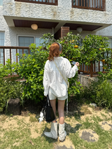 Folding Linen Summer Boots