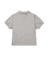 ホース エンブレム エンブロイダリー カラー Tシャツ - グレー