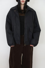 full fur lining) マイルドフリースブルゾンジャケット