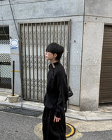 Nell Line Neck Button Knit