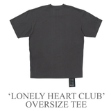 'RABBIT CLUB' OVERSIZED TEE_CHARCOAL