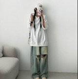Rens over hooded short-sleeved T-shirt (3 colors)