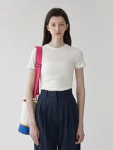 FRAM BASKET canvas bag / Fresh Ivory