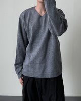 Washable Basic V-neck Knit