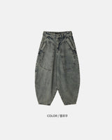 TCストーンバルーンデニムパンツ (3C)
