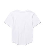 メッシーキスロゴアプリTシャツ ホワイト(cream)