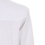 Round collar pintuck blouse 002