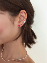 Rainbow doodle piercing (Green)