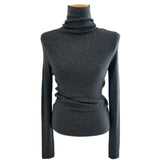 Winter Blend Wool Polar Semi-Slim Fit Long Sleeve Knit Top (5 Colors)