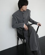 [DOJINOI] POT CROP JACKET GREY
