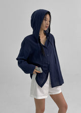 [MADE] Kissen Summer Overfit Hooded Shirt