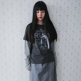 ルミpfpレイヤード LS-T [Charcoal grey]