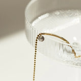 Moire Crystal Ankle Bracelet