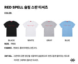 レッドスペルスリムストレッチTシャツ (SSSKNK-105)